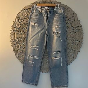 Vervet super high rise straight leg jeans. Size 29